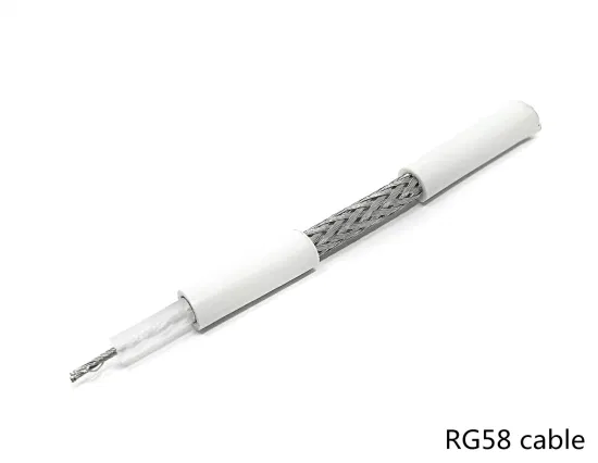 CCTV 0.18mm 0.81mm ケーブル 75ohm Rg 同軸ケーブル シリーズ RG6/Rg58 同軸ケーブル