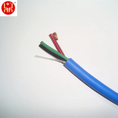 12AWG 銅ラウンド 4 コア スピーカー ケーブル